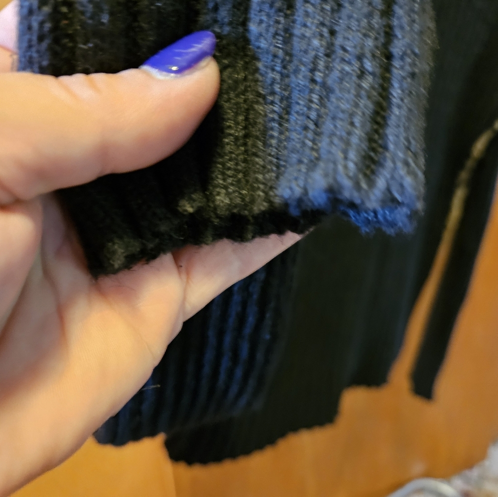 TIAR BRAND faux leopard and black knit jacket - Picture 8 of 17